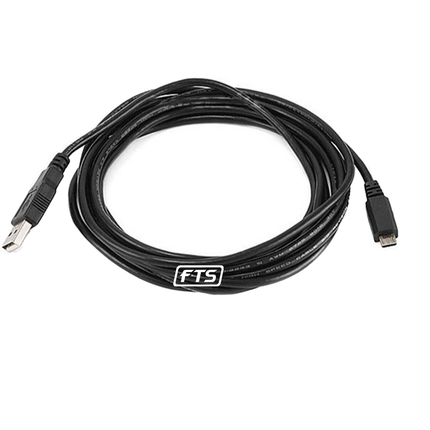 FTS USB AM-Micro USB 5PinPlg Blk 1.8 (50) [FTS-CUSBAMUSBMIC18]