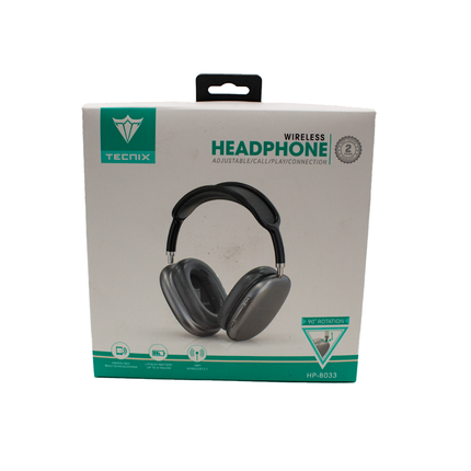 Tecnix Wireless headphone Silver [HP-B033 SL]