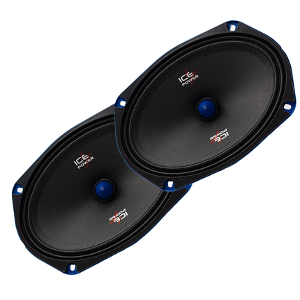 Ice Power 1800W 6X9 5 Way Speaker [IPS-6990BL]