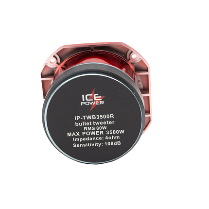 Ice Power 3800W Single Bullet Tweeter [IP-TWB350OR]