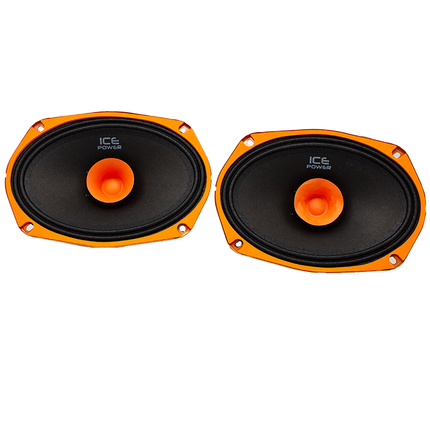 IPS-6900R Ice Power  6X9 Speakers 3- Way 1500W.