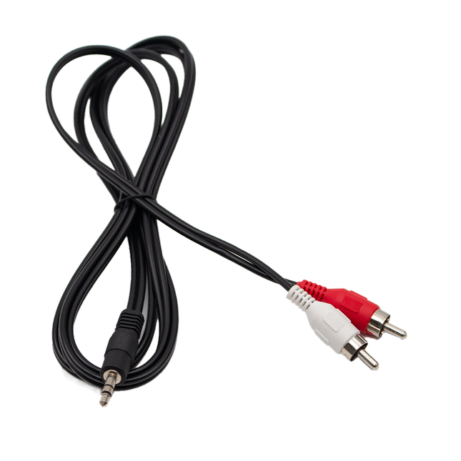 ICE POWER Mini Stereo To RCA Cable 1.5M [IPW-215BK]