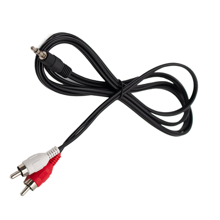 ICE POWER Mini Stereo To RCA Cable 1.5M [IPW-215BK]