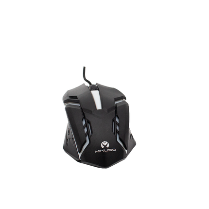 Mikuso Wired Mouse 3 Buttons + 1 Wheel Black [MOS-379U BK]