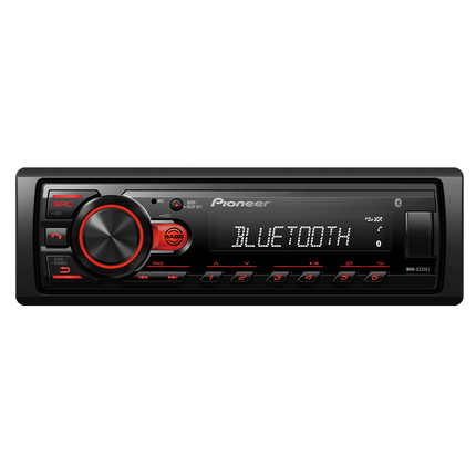 Pioneer Receiver with BT, USB &amp; Android Smartphone support [MVH-S235BT]