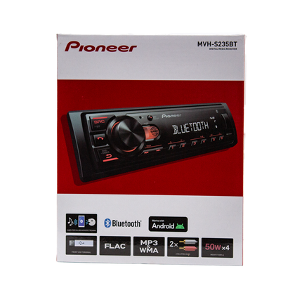 Pioneer Receiver with BT, USB &amp; Android Smartphone support [MVH-S235BT]