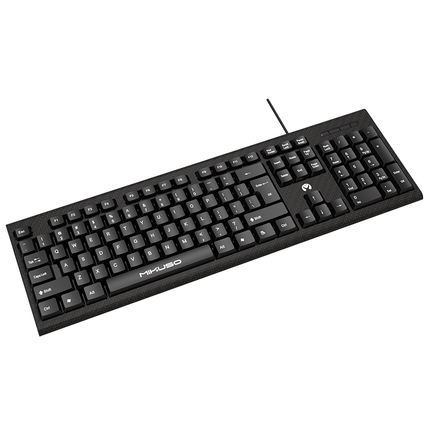 Mikuso Wired Keyboard Black [KB-049U BK]