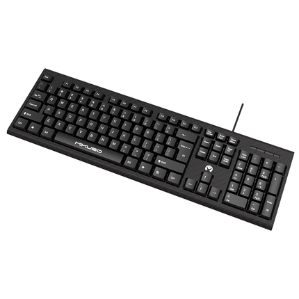 Mikuso Wired Keyboard Black [KB-049U BK]