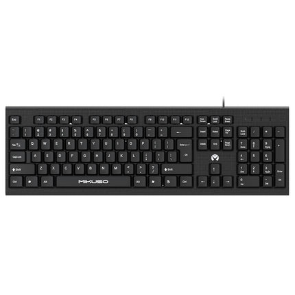 Mikuso Wired Keyboard Black [KB-049U BK]