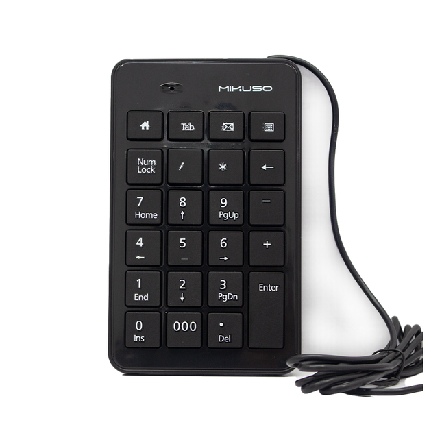 Mikuso Wired Numeric Keypad Black [KB-047U BK]