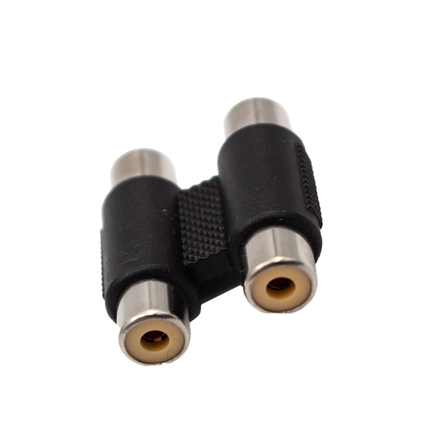 Astro Audio 2RCA Female to 2RCA Female Adapter