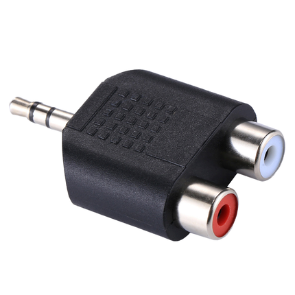 Astro Audio 3.5mm St Jack to 2xRCA Female Converter[P35SM2RCAF]