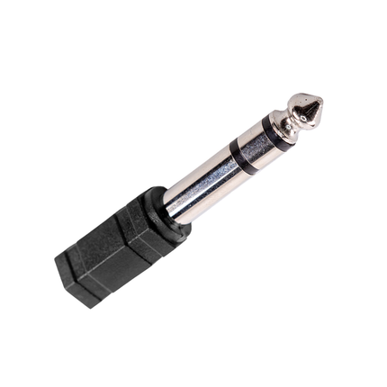 Astro Audio 6.35mm St Jack to 3.5mm St Jack Connector [P63S35S]