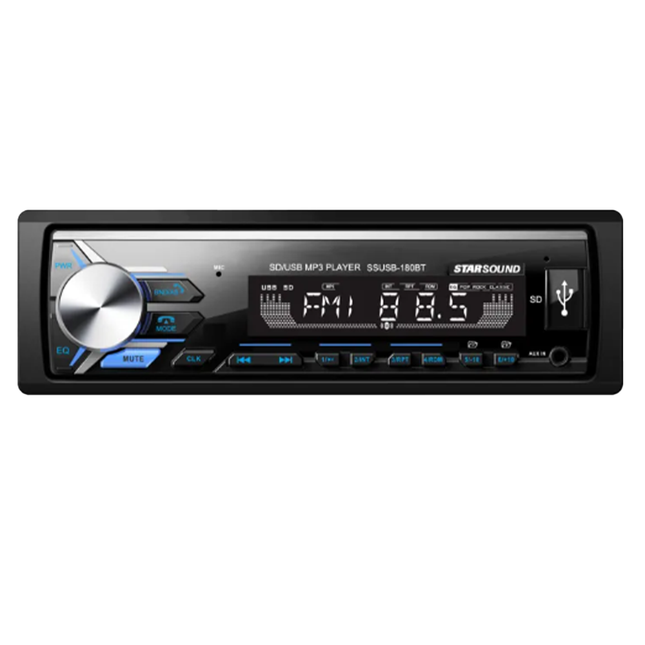 SSUSB-180BT Starsound Usb \Aux\Fm \BT