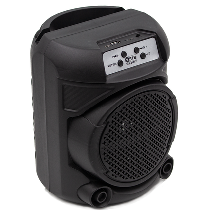 STB 6'' BT/FM/MIC/USB/ Portable Speaker [STB-2125T]