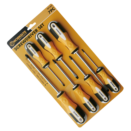 WorkSite 7Pcs Screwdriver Set [WT1606]