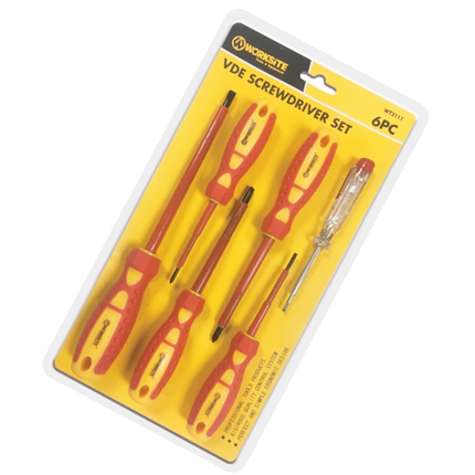 WorkSite 6pcs Screwdriver Set [WT2111]