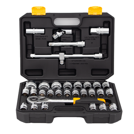 WorkSite 32Pcs 1/2'' Dr Socket Set [WT8054]