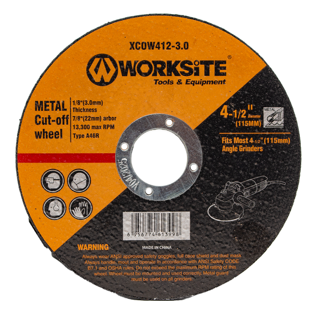 WorkSite 115mm Grinding Wheel [XCOW412]