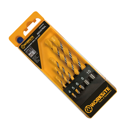 WorkSite 5pcs Masonry Drill Bits Set [XMDB05S]