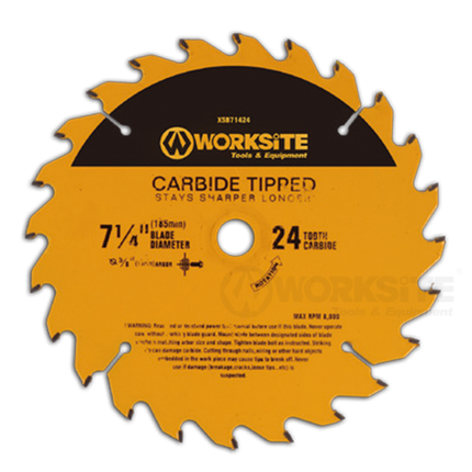 WorkSite 185mm TCT Saw Blade [XSB714].