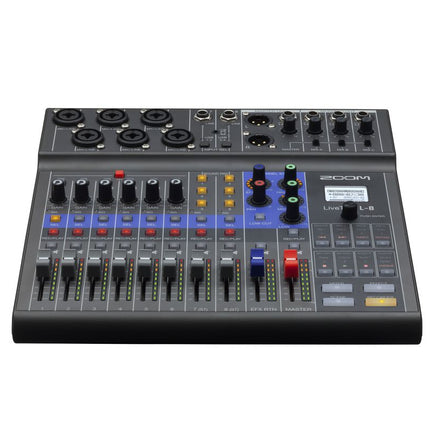 Zoom L-8 Livetrak Digital Mixer.