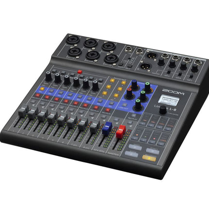 Zoom L-8 Livetrak Digital Mixer.