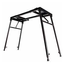 On Stage KS7150 Platform Style Keyboard Stand - Black.