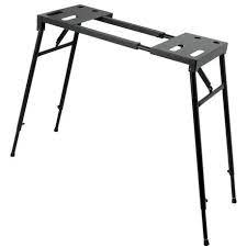 On Stage KS7150 Platform Style Keyboard Stand - Black.