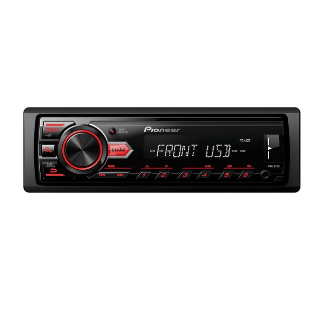 Pioneer MVH 85UB Single Din Car Multimedia Receiver