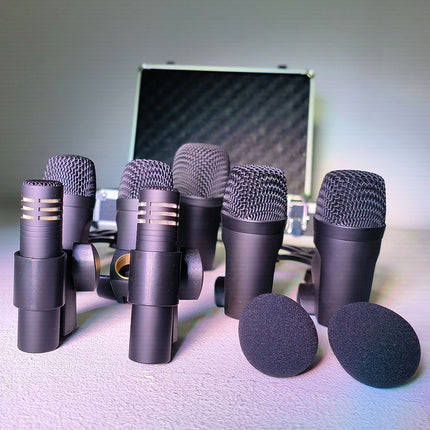 PDMK7 7 piece drum microphone set.