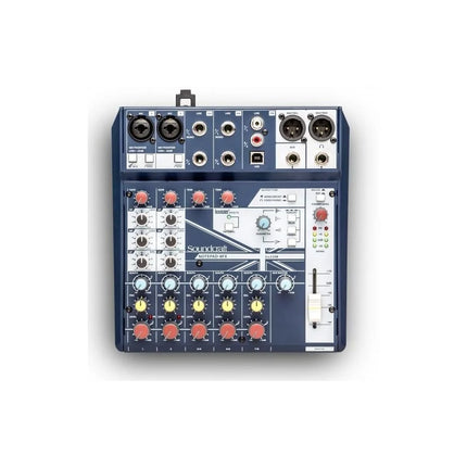 Soundcraft 5085984EU Notepad 8 Channel Desktop Mixer.