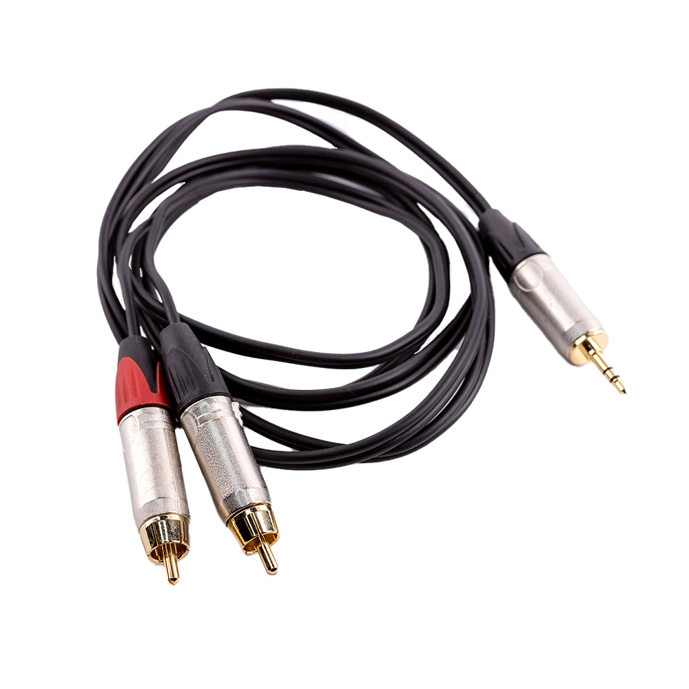 FTS 2RCA-3.5C2M 2X RCA To 3.5MM TRS Jack Cable 2m | Fastrak