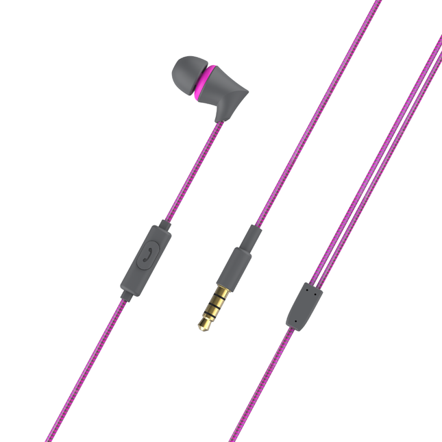 FTS 340PN In Ear Earphones Pink,fastrak-sa.