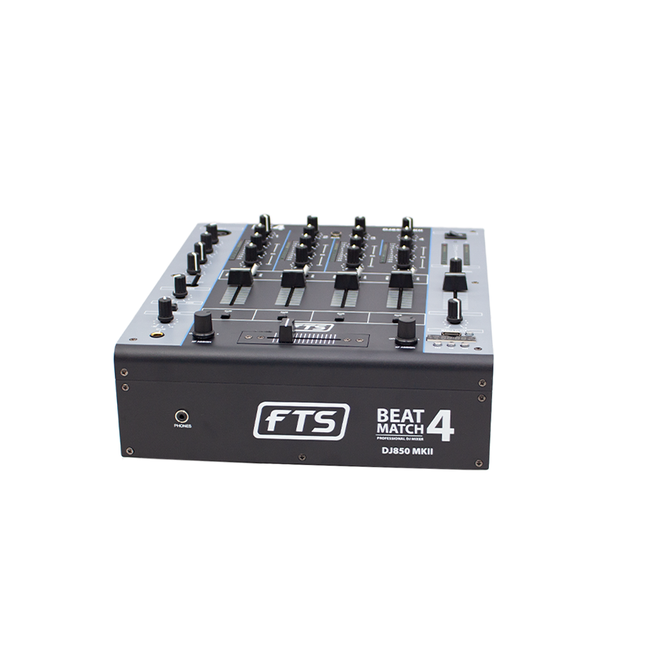 Beat Match 4 FTS-DJ850 MKII 4 CH DJ Mixer/USB.