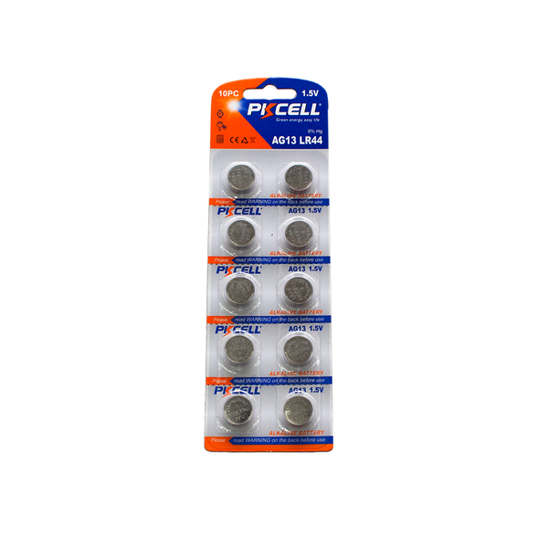 AG13 LR44 1.5V 0 Hg 145mAh Battery