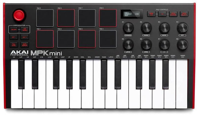 Akai MPK MINI MK3 MIDI Controller.