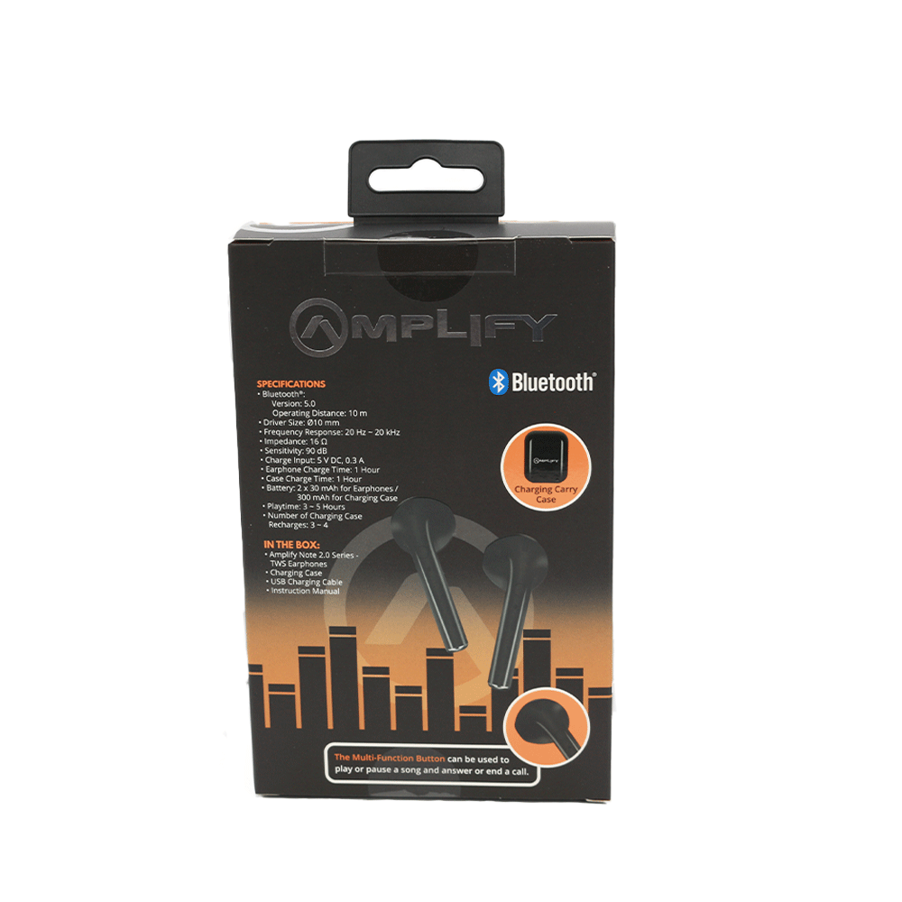 Amplify discount earphones bluetooth