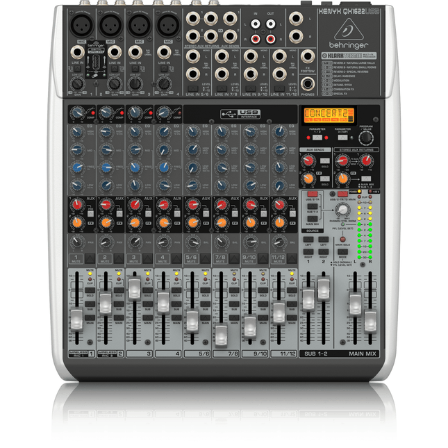 Behringer QX1622USB 16-Input 2/2-Bus Mixer,fastrak-sa.