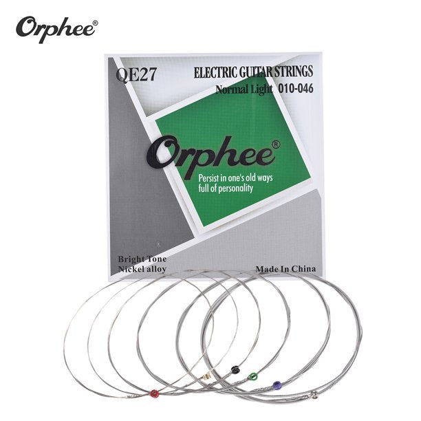 Orphee QE27 0.011 To 0.046 Electric Guitar Strings.