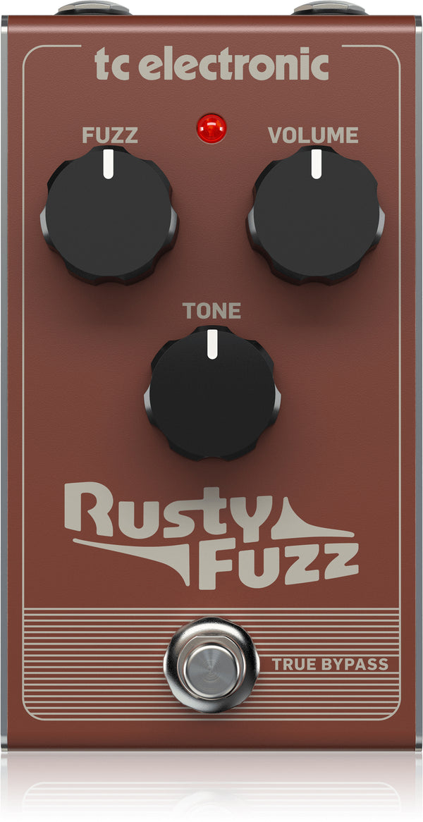 TC Electronic Rusty Fuzz Effects Pedal.