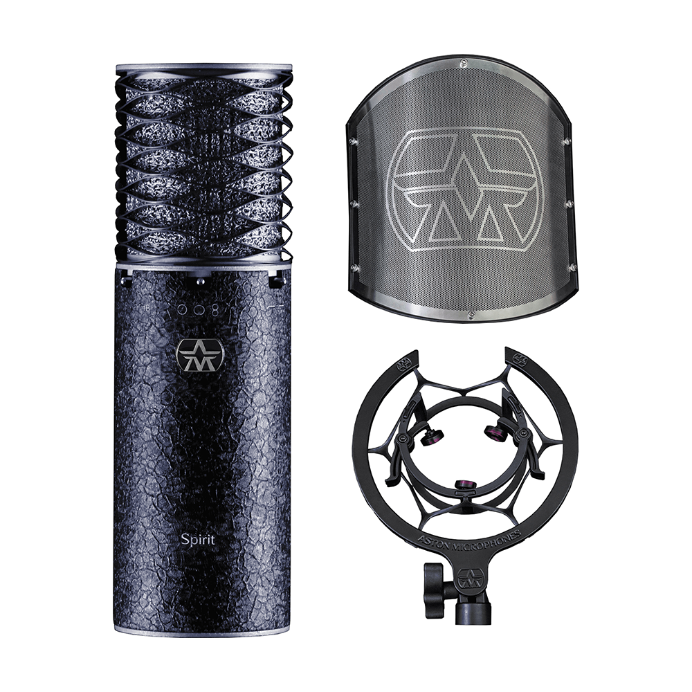 Aston Microphones Spirit Black Microphone Bundle