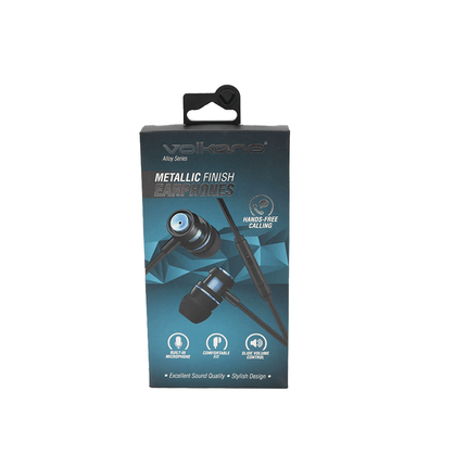 AM:1000-BL Amplify In Ear Earphones With Microphone.