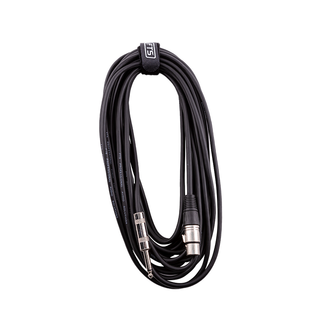 XLR Female To 1/4" TR Jack Cable 10M [FTS CXLR6310].